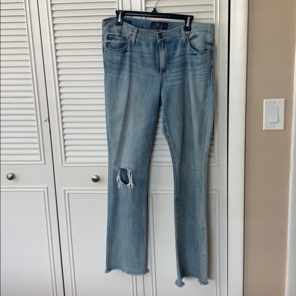 Lucky jeans size 10 straight leg